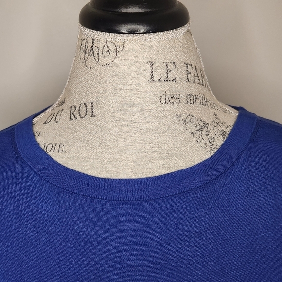 MaxMara Weekend Royal blue knit top - Picture 5 of 9
